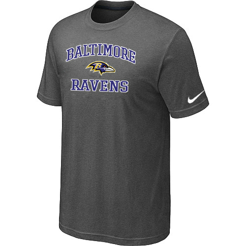 Nike Baltimore Ravens Heart & Soul NFL T-Shirt - Dark Grey